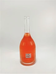 জিনের জন্য কাচের বোতল 375ml ক্লিয়ার কাচের বোতল